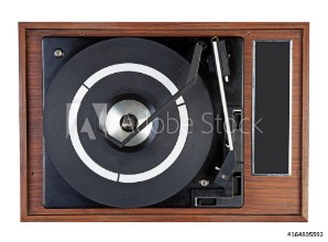 Bild på Vintage vinyl record